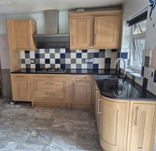 Used solid oak for sale  WICKFORD