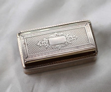 Tabatière argent guilloché d'occasion  Cosne-Cours-sur-Loire