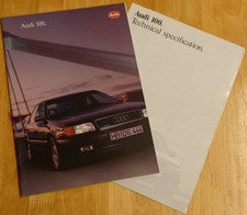 1993 Audi 100 Brochure inc. 2.8E quattro, usado comprar usado  Enviando para Brazil