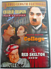 Charlie Chaplin Film Festival College Buster Keaton Red Skelton Show Free Ship comprar usado  Enviando para Brazil