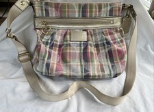 Authentic coach madras for sale  Strafford