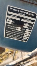Power flame burner for sale  Hollister