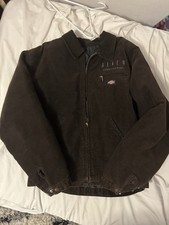1997 Jaqueta Dickies Vintage Alien Resurrection Film Crew Promo Veludo Marrom M comprar usado  Enviando para Brazil