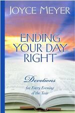 Ending Your Day Right: Devotions for Every Evening of the Year by Meyer, Joyce comprar usado  Enviando para Brazil