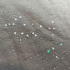 Holographic silver glittery for sale  Terrace Park