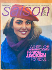 Saison 1985 heft gebraucht kaufen  Freital