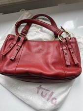 Tula red leather for sale  HUDDERSFIELD