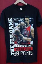 CAMISETA MICHAEL JORDAN THE FLU GAME 38 POINTS CHICAGO BULLS segunda mano  Embacar hacia Argentina