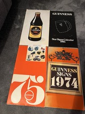 Guinness calendars 1974 for sale  AYLESBURY