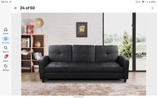 Sofa bed seater for sale  LEATHERHEAD