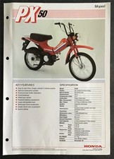 Honda px50 moped for sale  LEICESTER