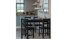 Raye black dining for sale  SHIPLEY