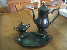 Lot silver plated for sale  Medford