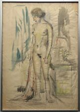 Aquarell stehender weiblicher gebraucht kaufen  Graal-Müritz, Seeheilbad