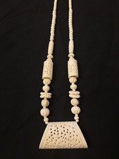 Cow bone necklace for sale  Riegelsville