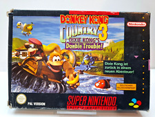 Donkey Kong Country 3 - SNES - Super Nintendo Spiel mit OVP/ Ohne Anl. - PAL comprar usado  Enviando para Brazil