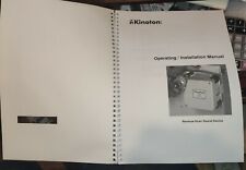 Documentation installation ins d'occasion  Champigny-sur-Marne