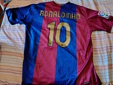 Maglia ronaldinho barcellona usato  Italia