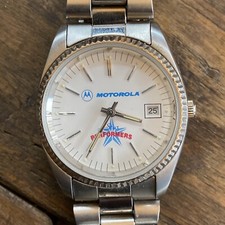 Relógio de aço inoxidável estilo presidencial vintage da marca Motorola funcionando  comprar usado  Enviando para Brazil