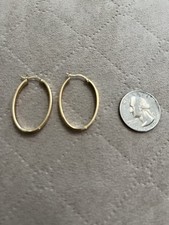 Brincos ocos de 14k 2 gramas Itália italiana comprar usado  Enviando para Brazil