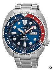 Seiko Prospex PADI "Turtle" Pepsi relógio de mergulho automático aço inoxidável quartzo comprar usado  Enviando para Brazil