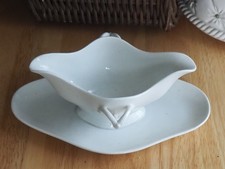 Saucière blanche porcelaine d'occasion  Aix-en-Othe