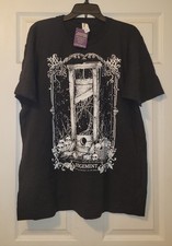 Usado, Camiseta gráfica preta tamanho XL julgamento guilhotina carta de tarô Vampire Freaks comprar usado  Enviando para Brazil