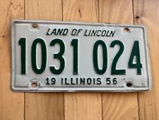 1956 illinois license for sale  Tacoma