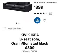 Kivik ikea seat for sale  SLOUGH