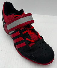 Tênis Adidas Adipower halterofilismo masculino 11.5 preto vermelho com cadarço M21885, usado comprar usado  Enviando para Brazil
