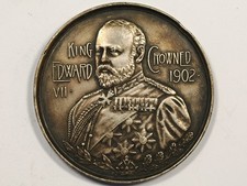 Silver coronation medal for sale  AYLESBURY