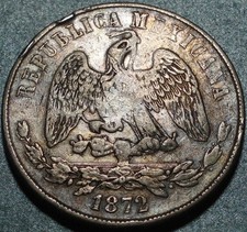 1872 mexico silver for sale  Tucson