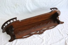 Jugendstil wandregal nussbaum gebraucht kaufen  Bramsche