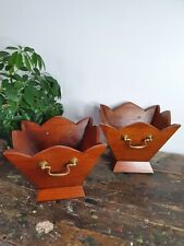 Vintage wooden planters for sale  BURGESS HILL