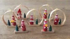 Seven vintage wooden for sale  SWAFFHAM