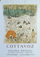 André cottavoz affiche d'occasion  Issy-les-Moulineaux