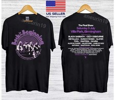 VENDA!! Camiseta Black Sabbath Back To The Beginning In Birmingham On July 5 2025 comprar usado  Enviando para Brazil
