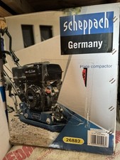 Scheppach plate compactor for sale  ST. LEONARDS-ON-SEA