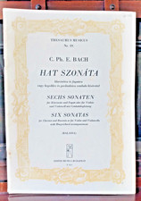 Six sonatas clarinet for sale  MINEHEAD