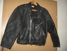 Motorradlederjacke schwarz vin gebraucht kaufen Motorradlederjacke schwarz vin gebraucht kaufen  Lützen