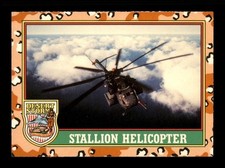 1991 8 Stallion Helicopter Topps Desert Storm cartão comercial TC CC comprar usado  Enviando para Brazil