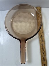 Frigideira Corning Vision France Ware 10" parte inferior de waffle âmbar comprar usado  Enviando para Brazil