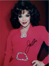 Joan collins autographed for sale  UK
