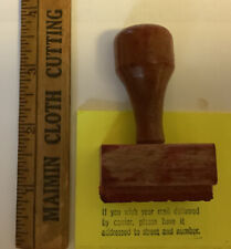 Uspost vintage wood for sale  Freeport