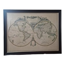 Vintage 1782 mappemonde d'occasion  Expédié en Belgium