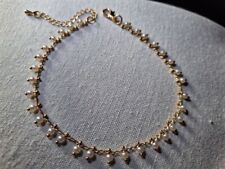 Fusskettchen perlen gold gebraucht kaufen  Malsch