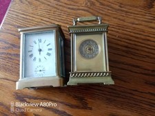Two carriage clocks for sale  SKEGNESS