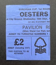 Nottingham forest oesters for sale  NOTTINGHAM