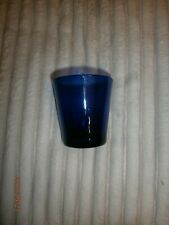 Ancien verre bleu d'occasion  Genouillac