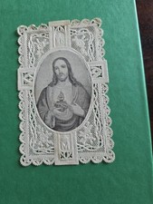 Antico santino merlettato usato  Napoli